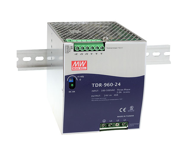 Источники питания на DIN-рейку более 240 Вт серии  TDR-960